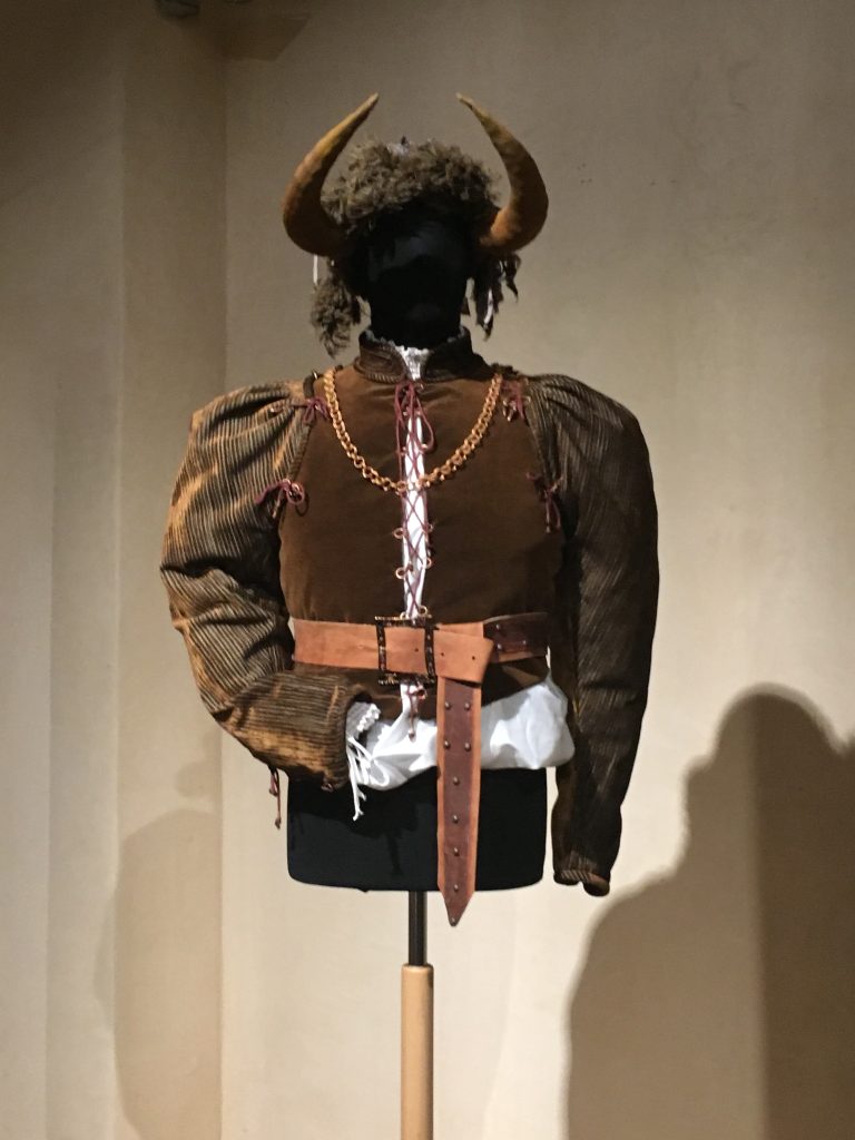 medieval costume in museum in Assisi