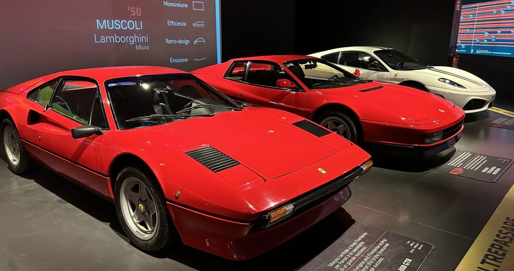sports cars in the National Automobile in Turin in Northern Italy