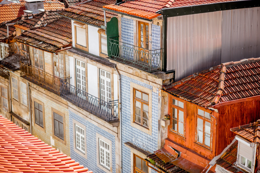 Old houses in Porto