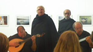 Fado being sung in Coimbra in Portugal