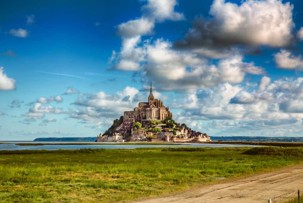 Mont Saint Michel in Normandy, France