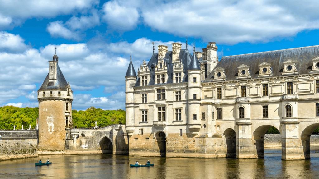 Château of Chenonceau in the Loire Valley 