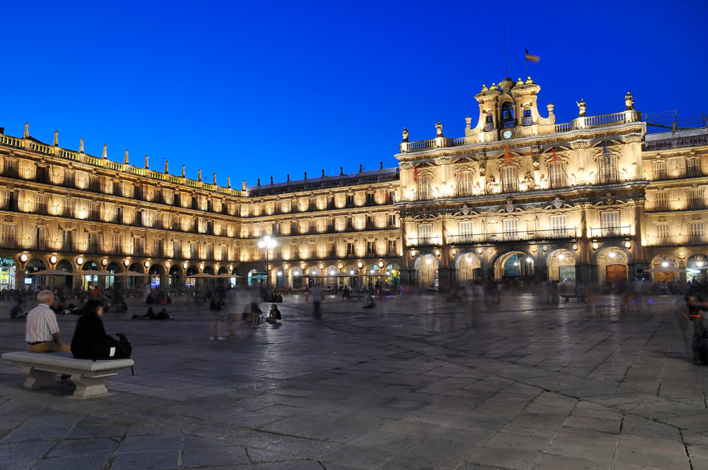 Plaza Mayor in Salamanca, Spain 