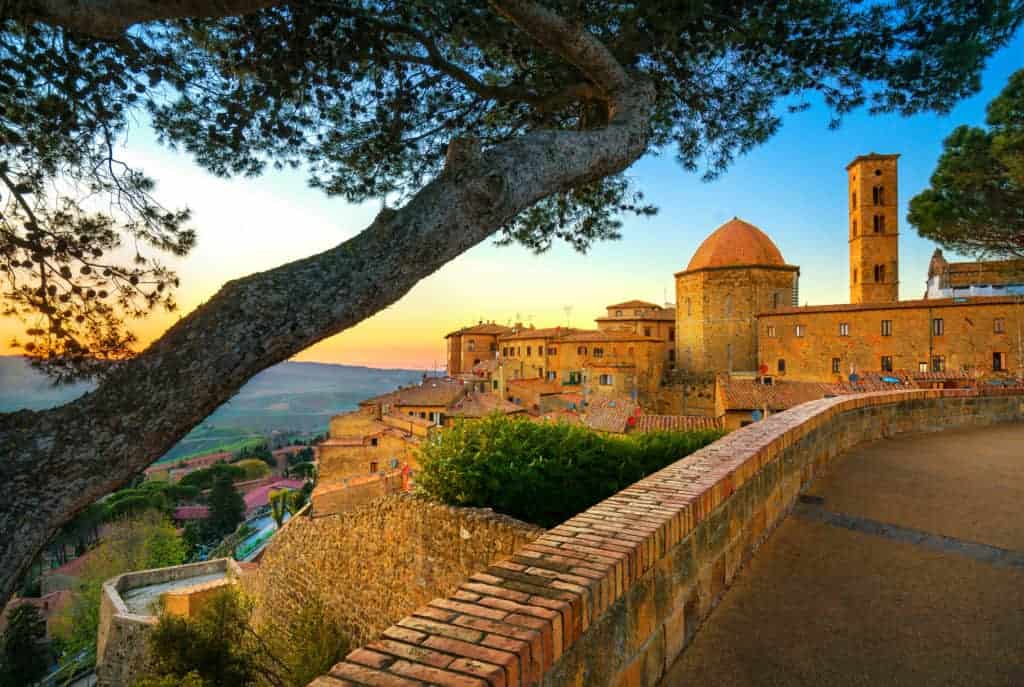 Scenic Volterra in Tuscany