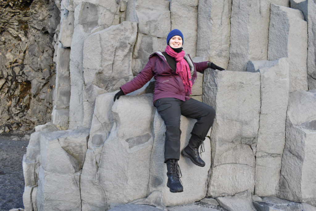 Basalt columns at Reynisfjara Beach