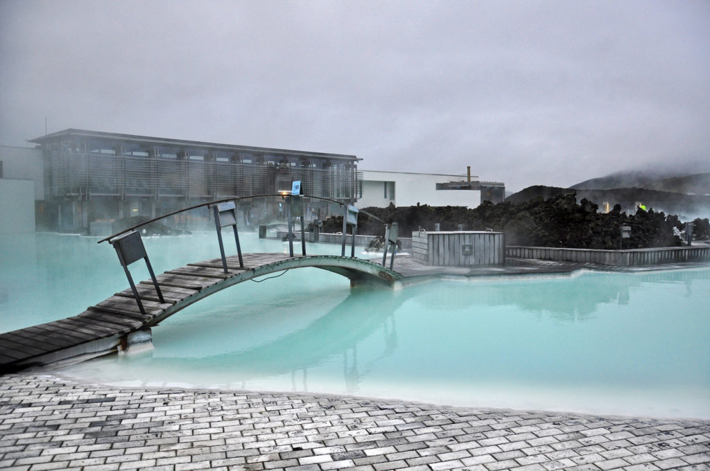 Blue Lagoon geothermal spa in Iceland