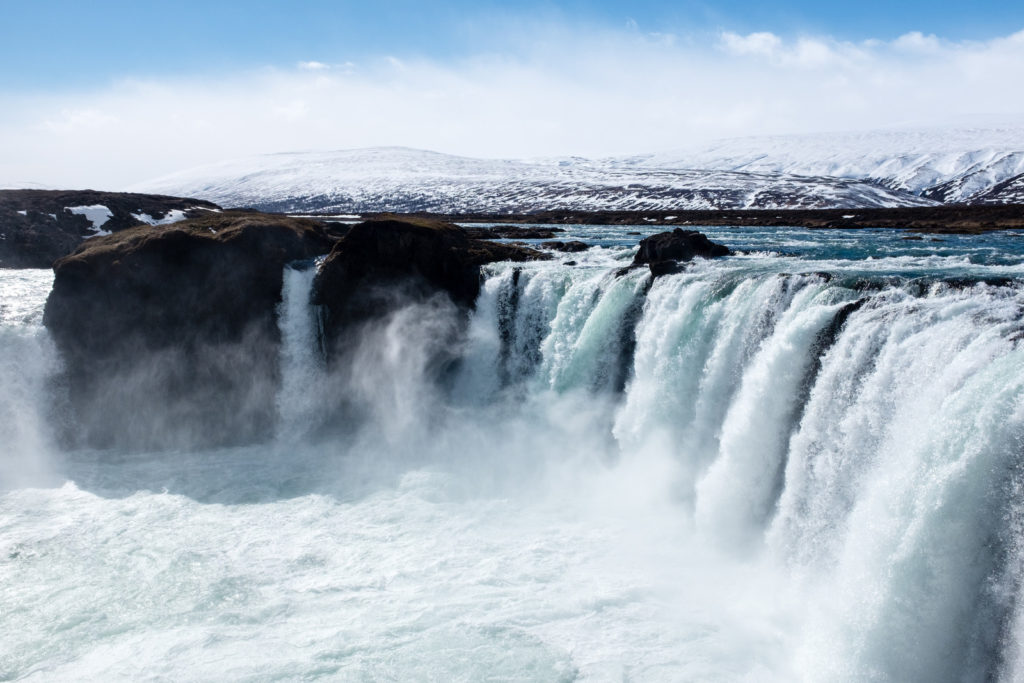 Goðafoss Waterfall in Iceland