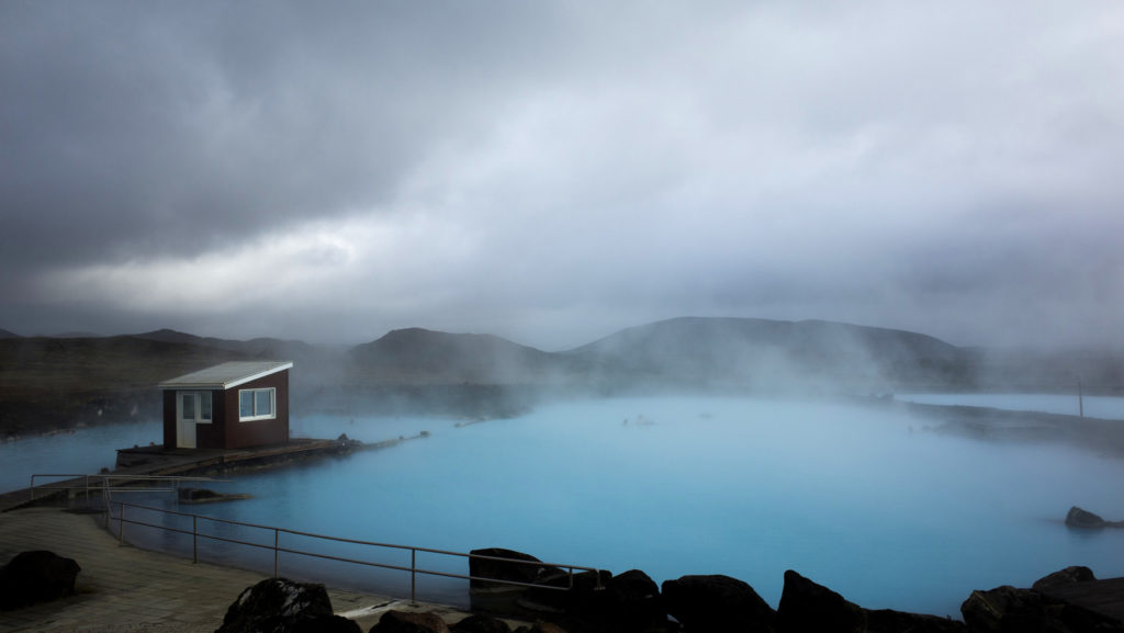 Mývatn nature baths in north Iceland