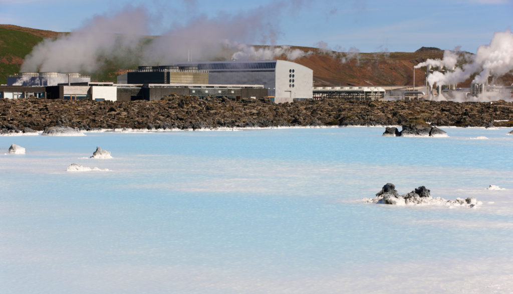 Geothermal plant at the Blue Lagoon