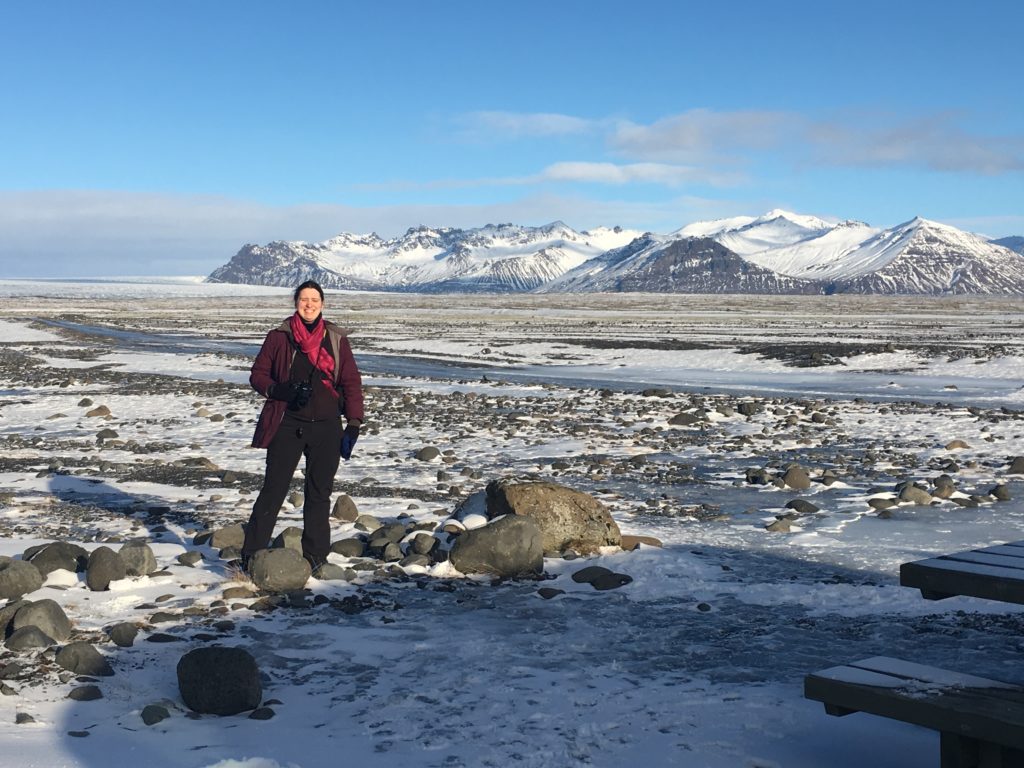 Spectacular glaciers in the south of Iceland