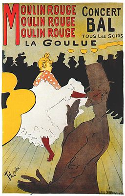 Moulin Rouge: La Goulue (1981) by Henri Toulouse-Lautrec Photo: Wikipedia