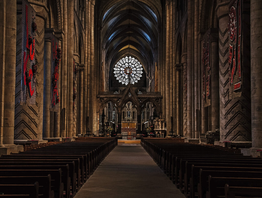 Interior of Durham Cathedral