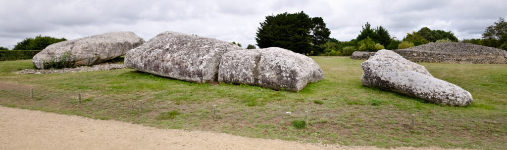 Grand menhir at Locmariaquer in Brittany