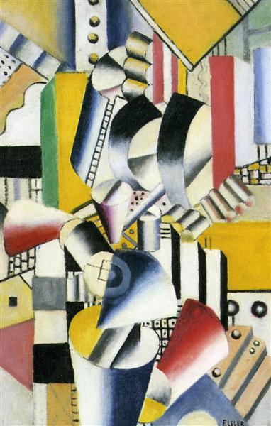 "Contrast of Forms" by Fernand Léger (1918)
Source: WikiArt