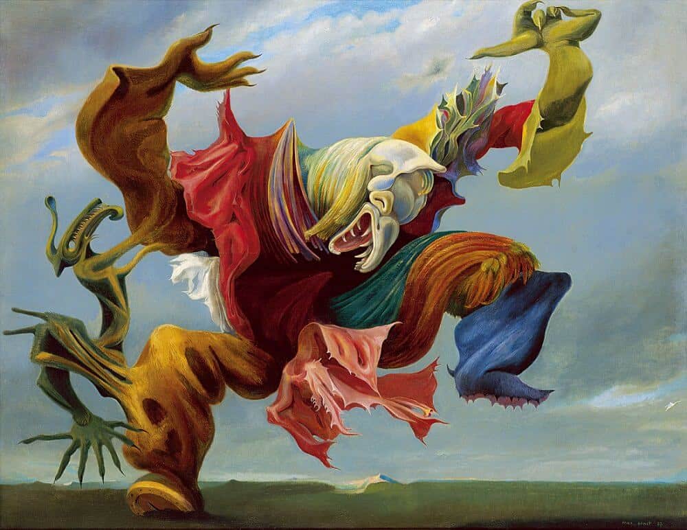 "The Triumph of Surrealism" (1973) by Max Ernst