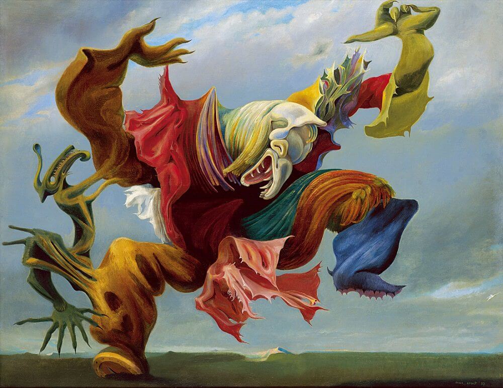 "The Triumph of Surrealism" (1973) by Max Ernst