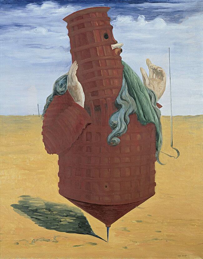 "Ubu Imperator" (1923) by Max Ernst
