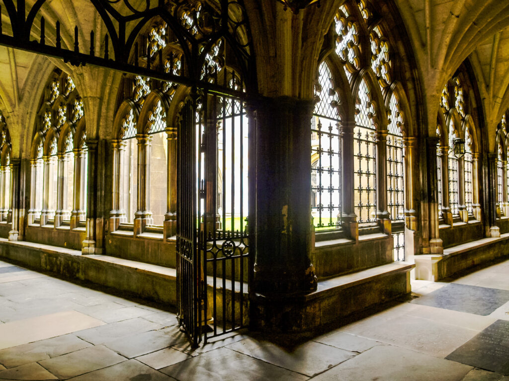 Closisters at Westminster Abbey, London