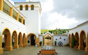 Whitewashed house in Sparin