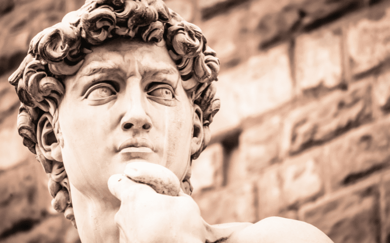 statue of Michelangelo's David