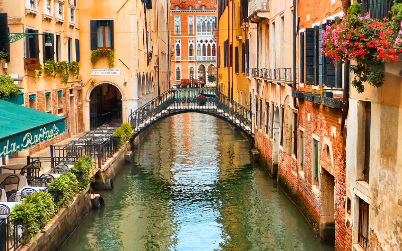 Three days in Venice gives you plenty of time to enjoy quiet side canals like this one.