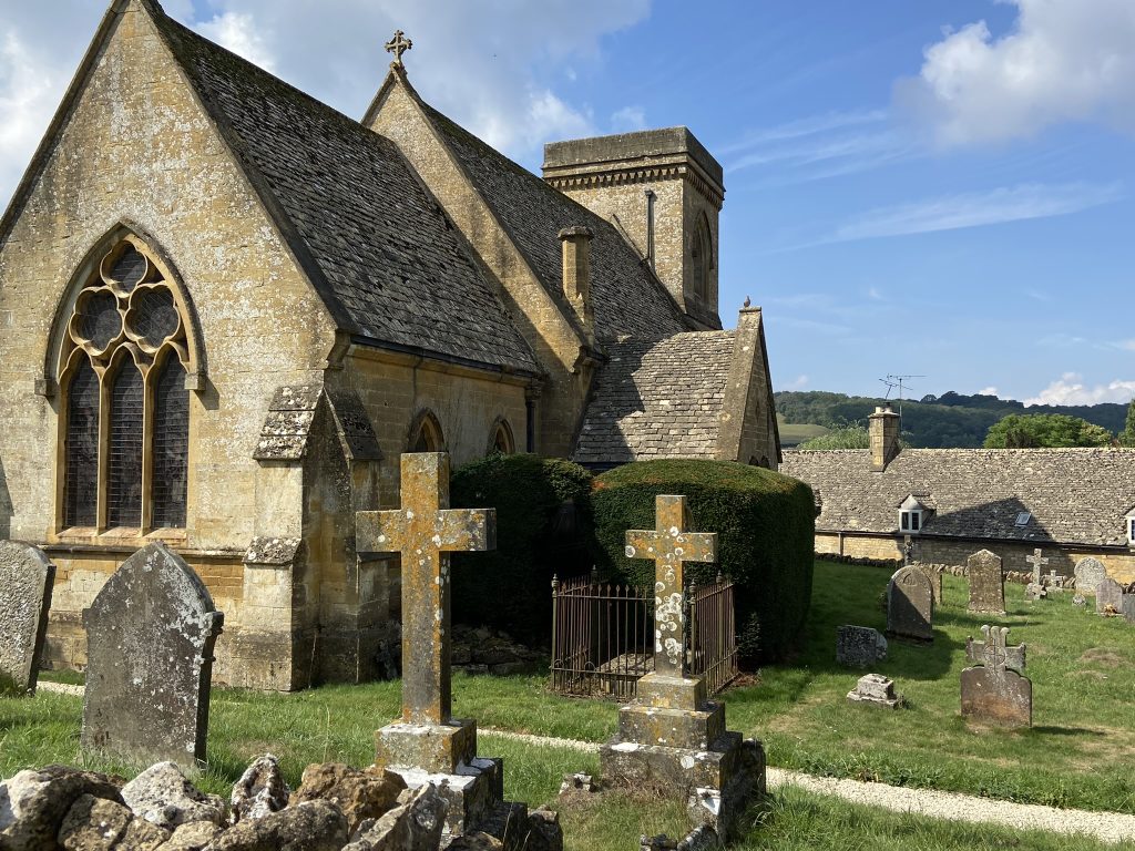 Church at Snowshill in the Cotswolds