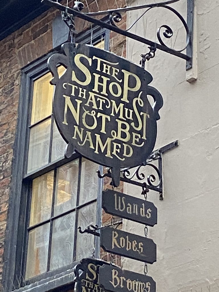 Harry Potter-like shop in York
