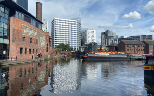 Birmingham city center canals