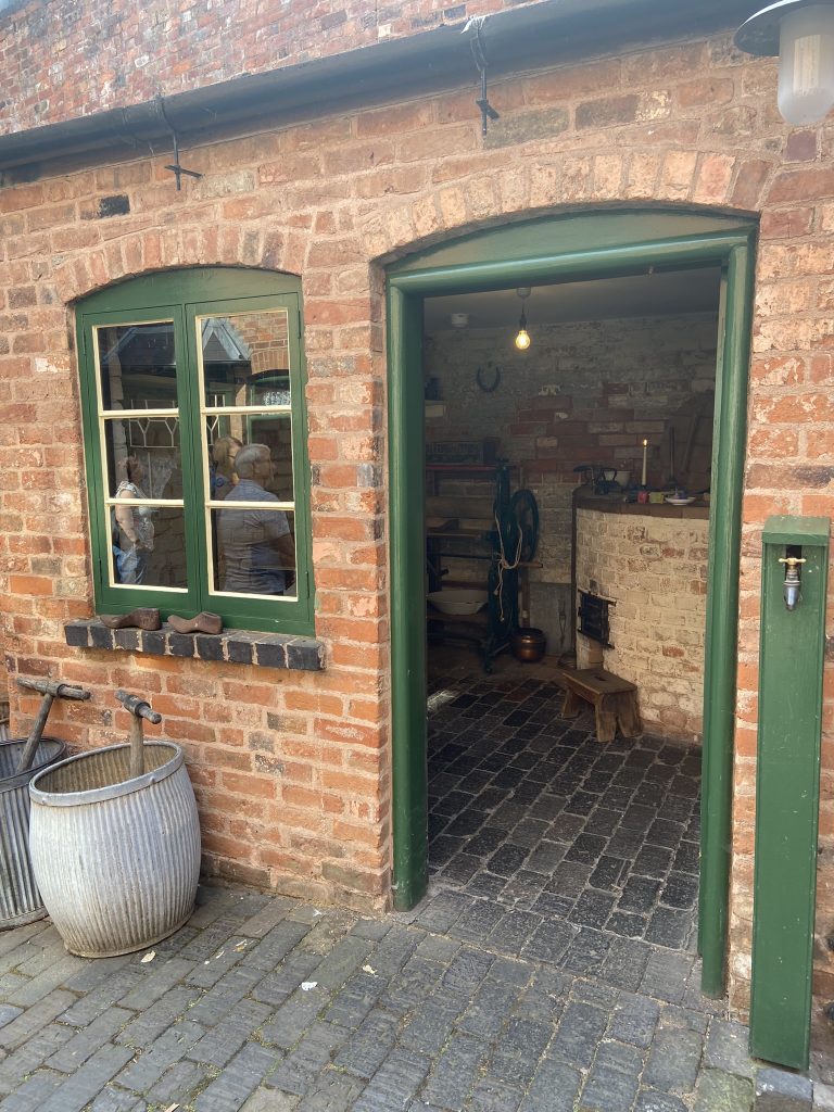 Entrance to the communal wash house at the Birmingham Back-to-Backs