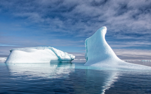 Beautiful ice berg in Canada's Arctic Ocean