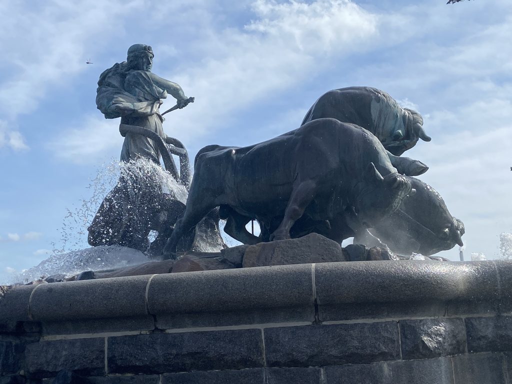 Gefion Fountain in Copenhagen