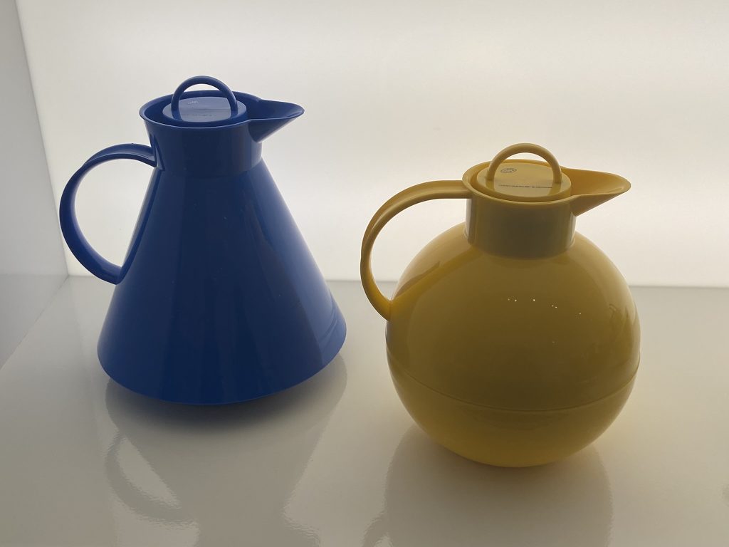 Coffee and tea pots at the Design Museum in Copenhagen
