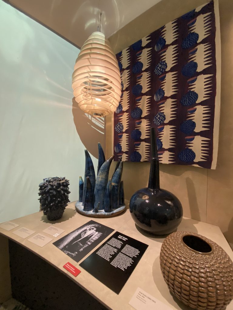 Lamps and vases at the Design Museum in Copenhagen