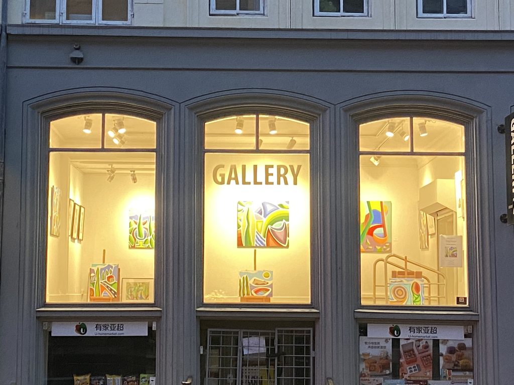 Facade of Galleri Bredgade 22 in Copenhagen