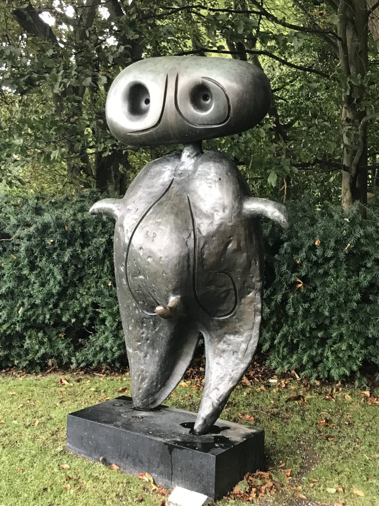 Sculpture by Miro at the Louisiana Museum of Modern Art near Copenhagen