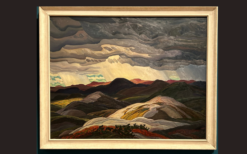 Snow Louds by Franklin Carmichael at the National Gallery of Canada