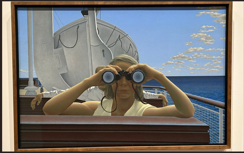 To Prince Edward Island by Alex Colville at the National Gallery of Canada