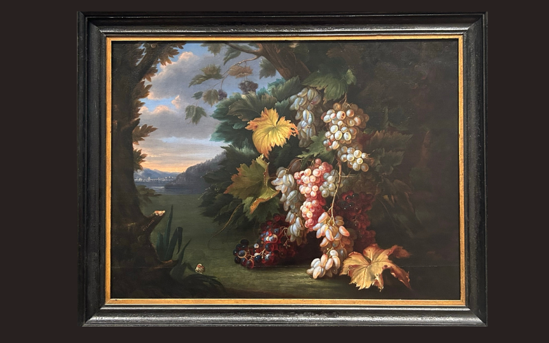 Still-Life with Grapes by Joseph Legare at the National Gallery of Canada