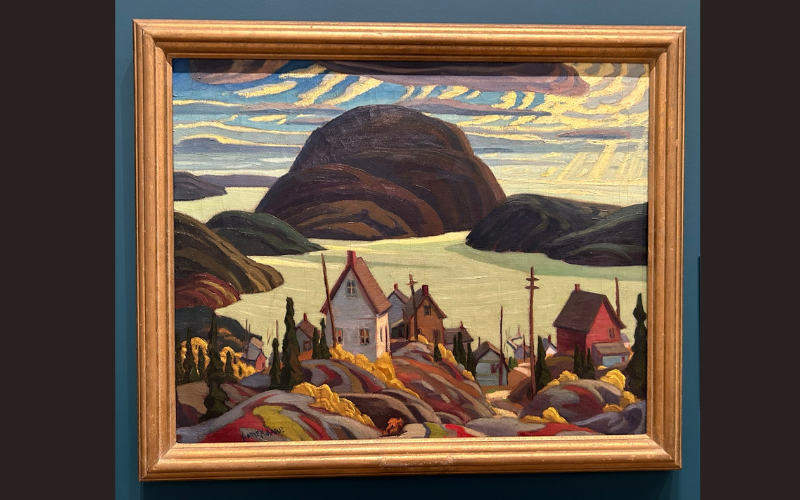 Rossport, Lake Superior by Yvonne McKague Housser at the Natoinal Gallery of Canada