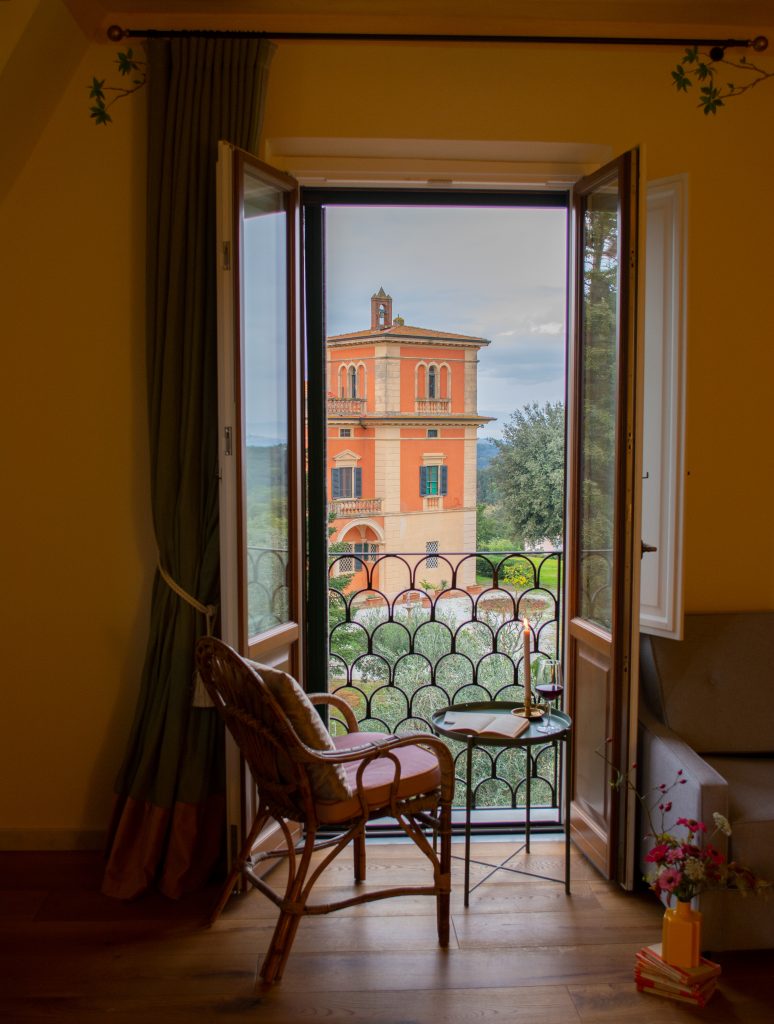 view from a room at Villa Lena