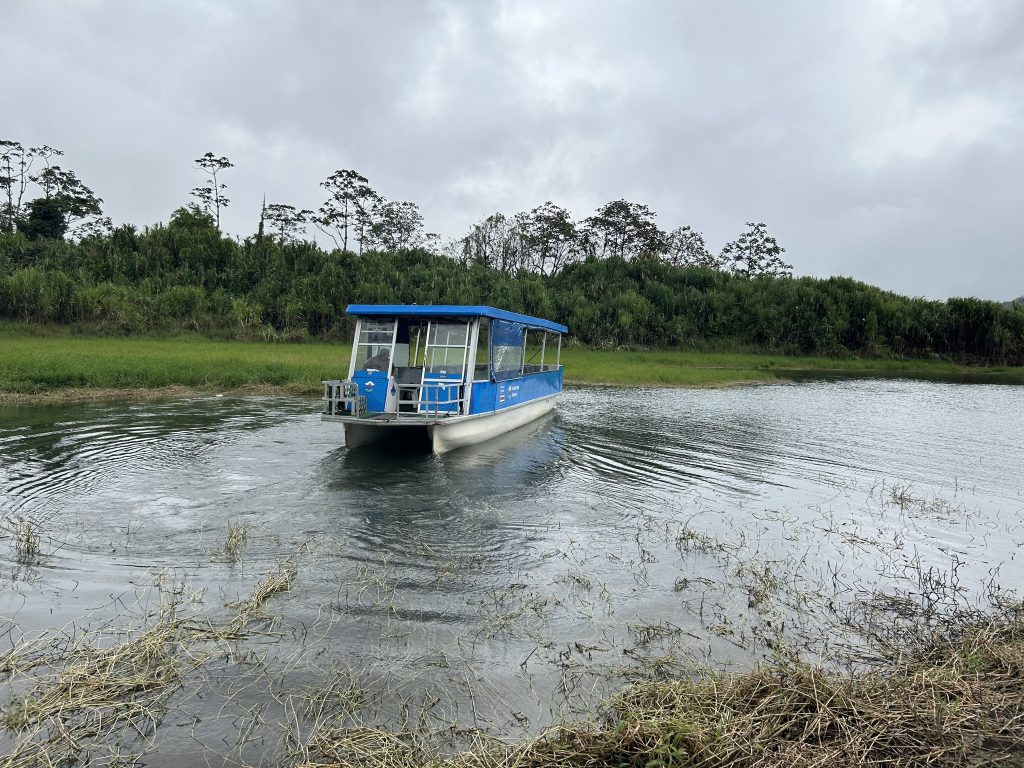 Boat on Lake Arenal