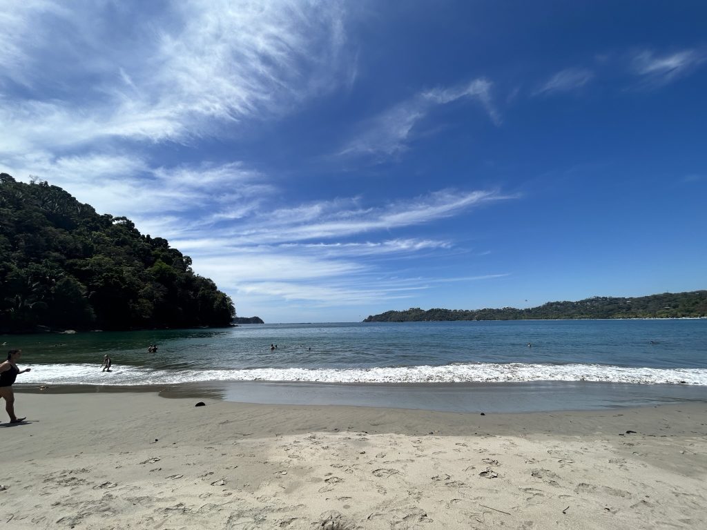 Beach at Manuel Antonio National Park in Costa Rica