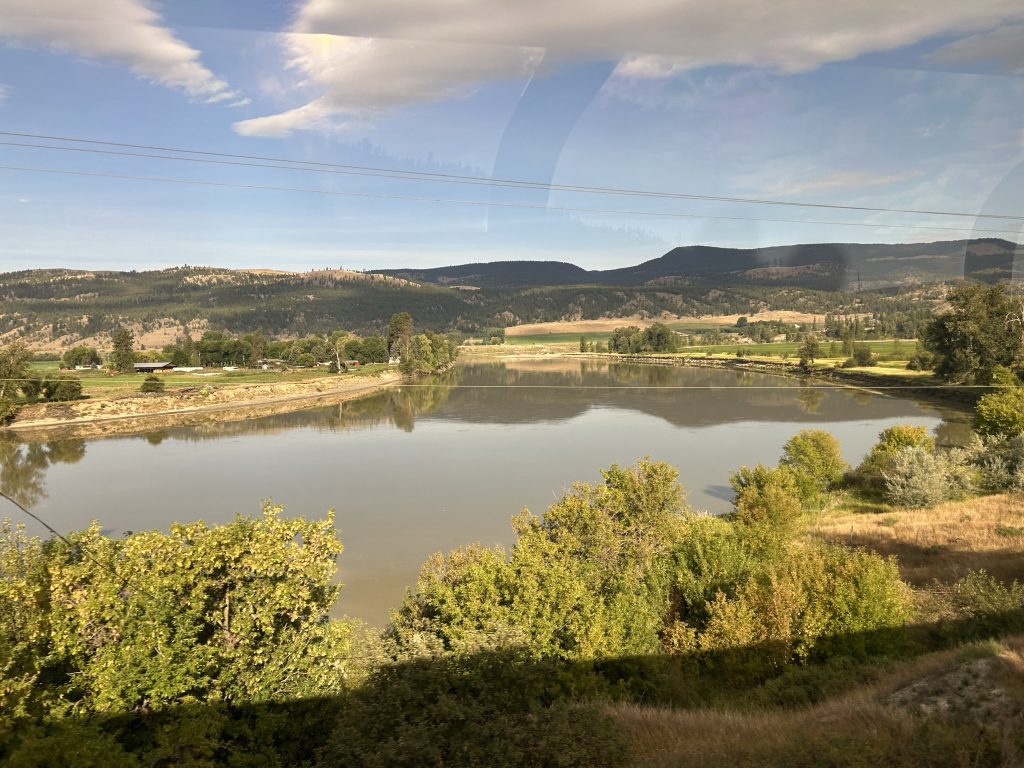 Landscape outside Kamloops in British Columbia