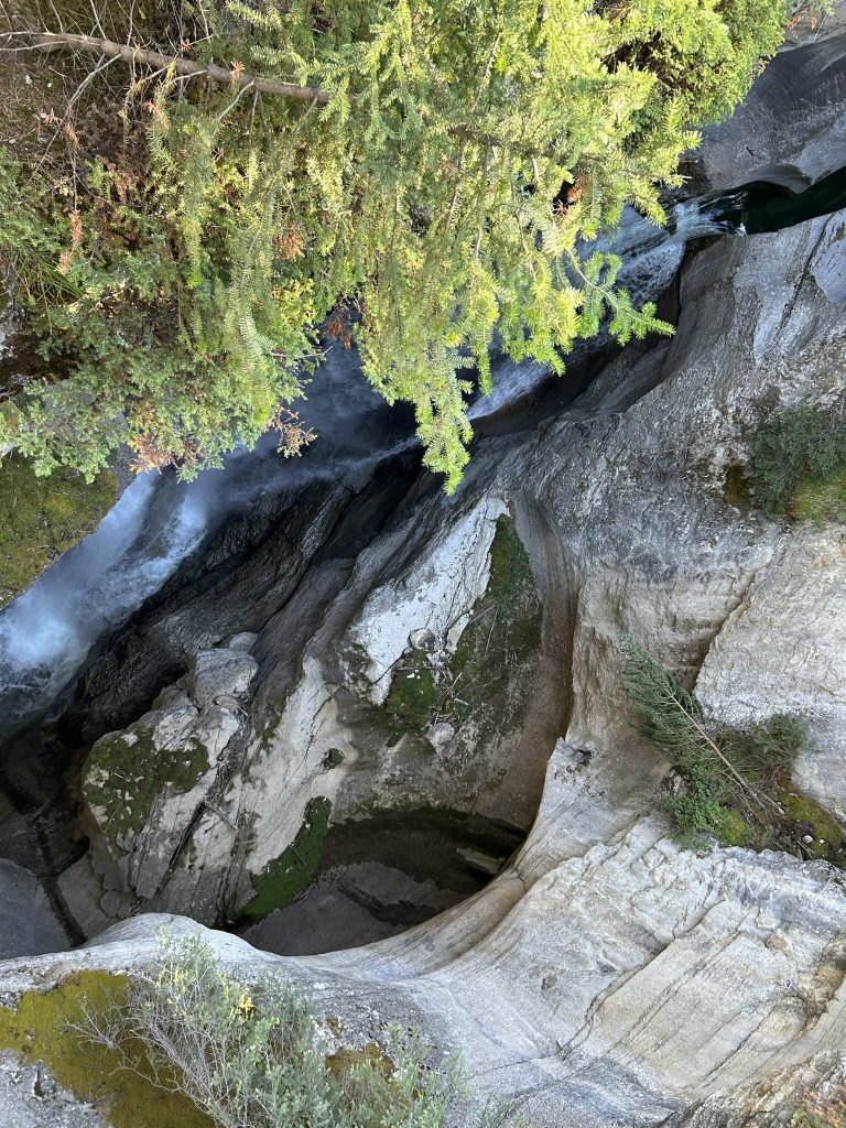 View of Maligne Canyon in Jasper National Park