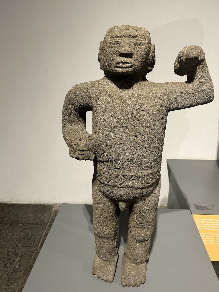 Pre-Columbian statue at the Natoinal Gallery