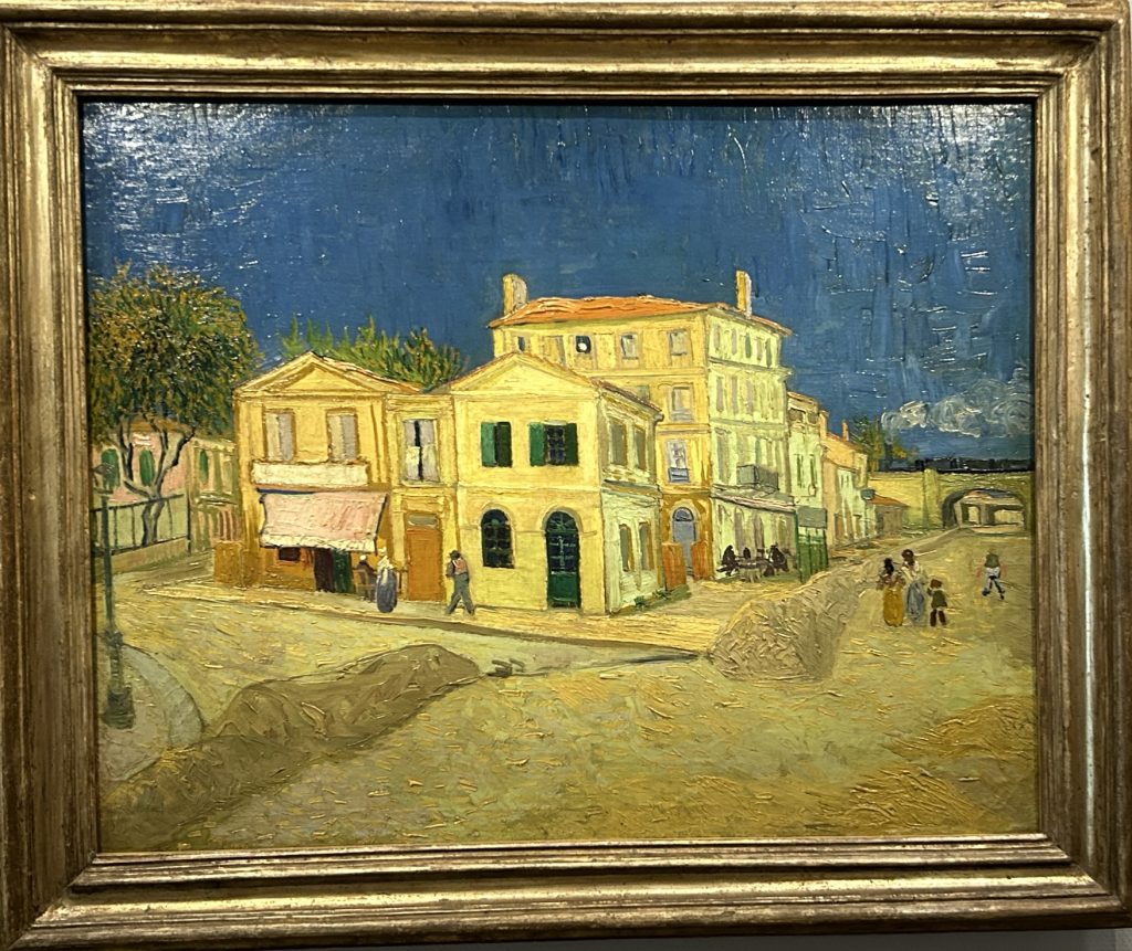 The Yellow House by Vincent Van Gogh at the Van Gogh Museum in Amsterdam