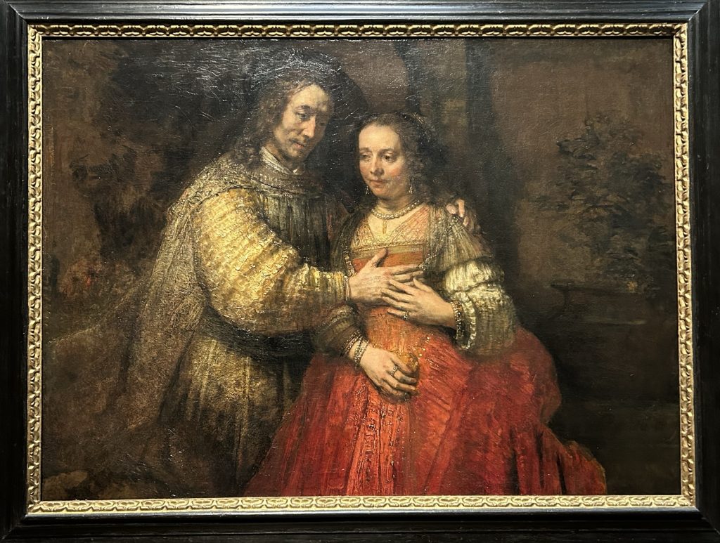 Rembrandt's Jewish Bride at the Riiksmuseum in Amsterdam