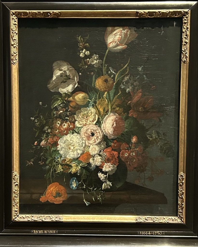 Rachel Rausch still life in the Riiksmuseum in Amsterdam