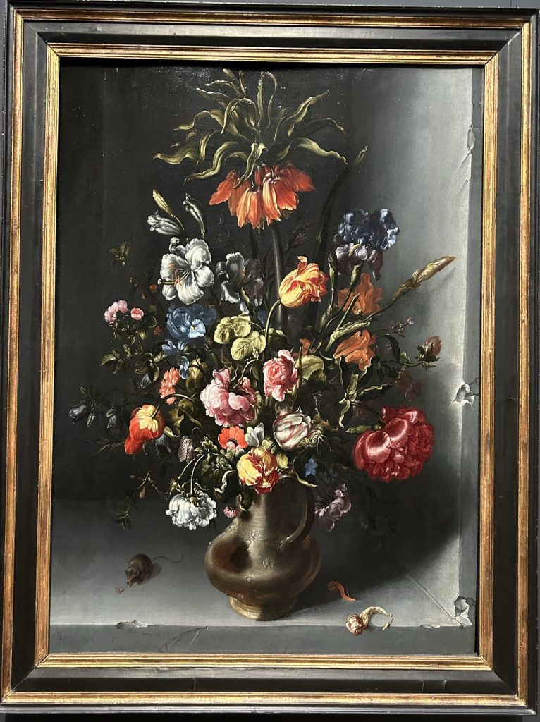 Flower still life at the Rijksmuseum in Amsterdam