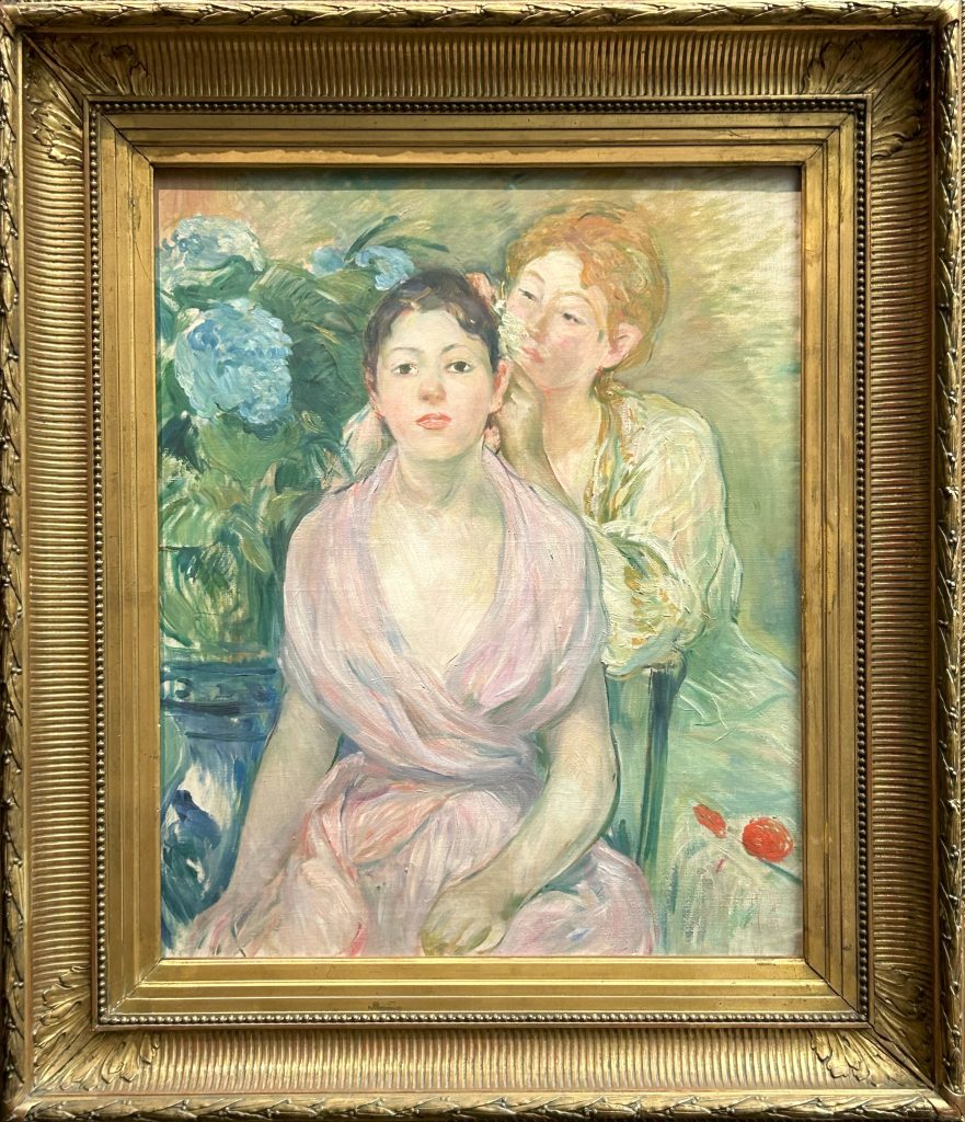 Les Deux Soeurs by Berthe Morisot at the Musee d'Orsay in Paris